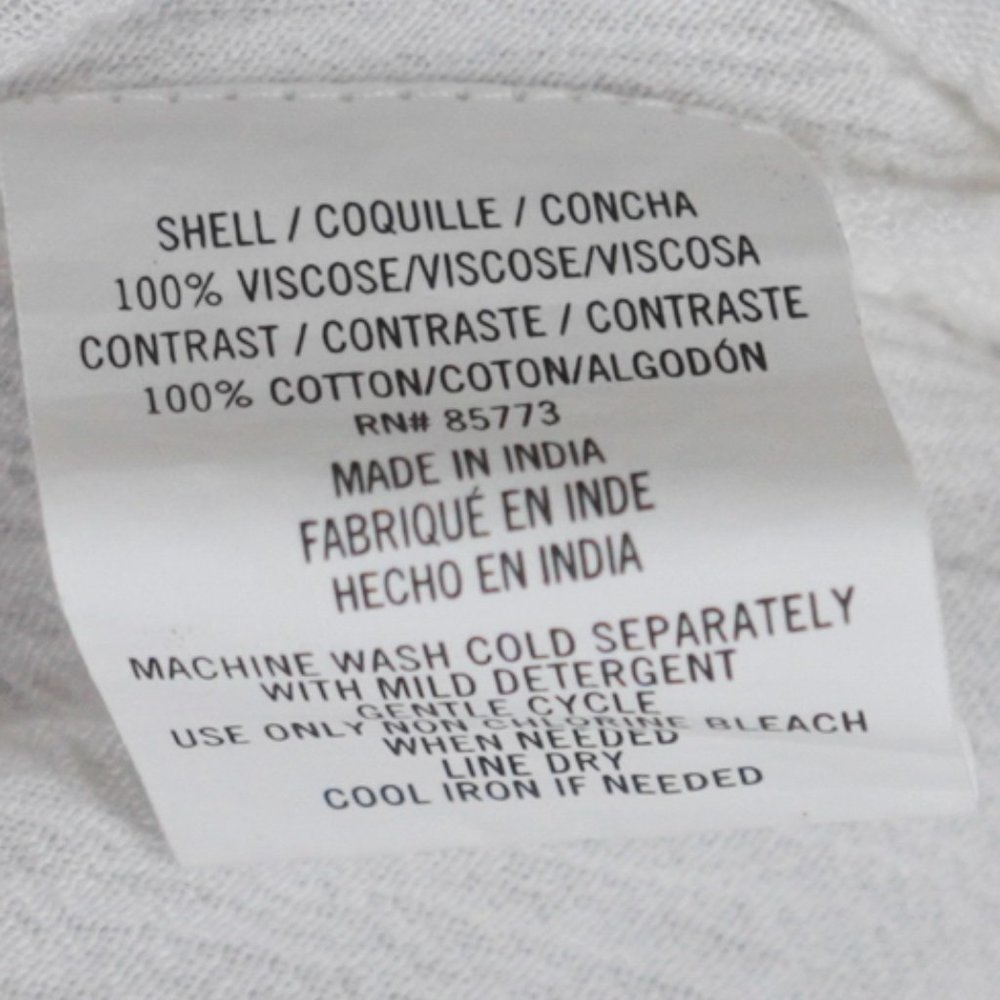 O'NEILL White Flowy Racerback Tank Dress size XL - Picture 6 of 6
